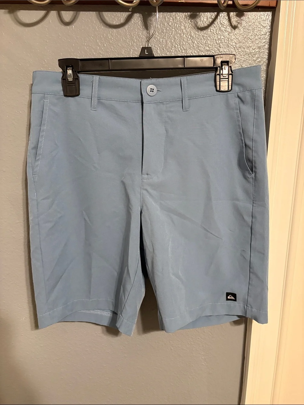 Quiksilver Men’s Light Blue Hybrid Shorts